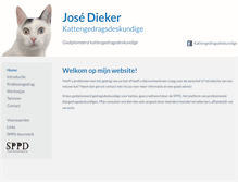 Tablet Screenshot of kattengedragsdeskundige.nl